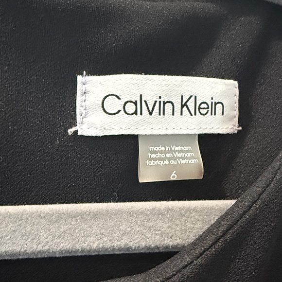 Calvin Klein Black Ruffle Dress - Picture 3 of 5
